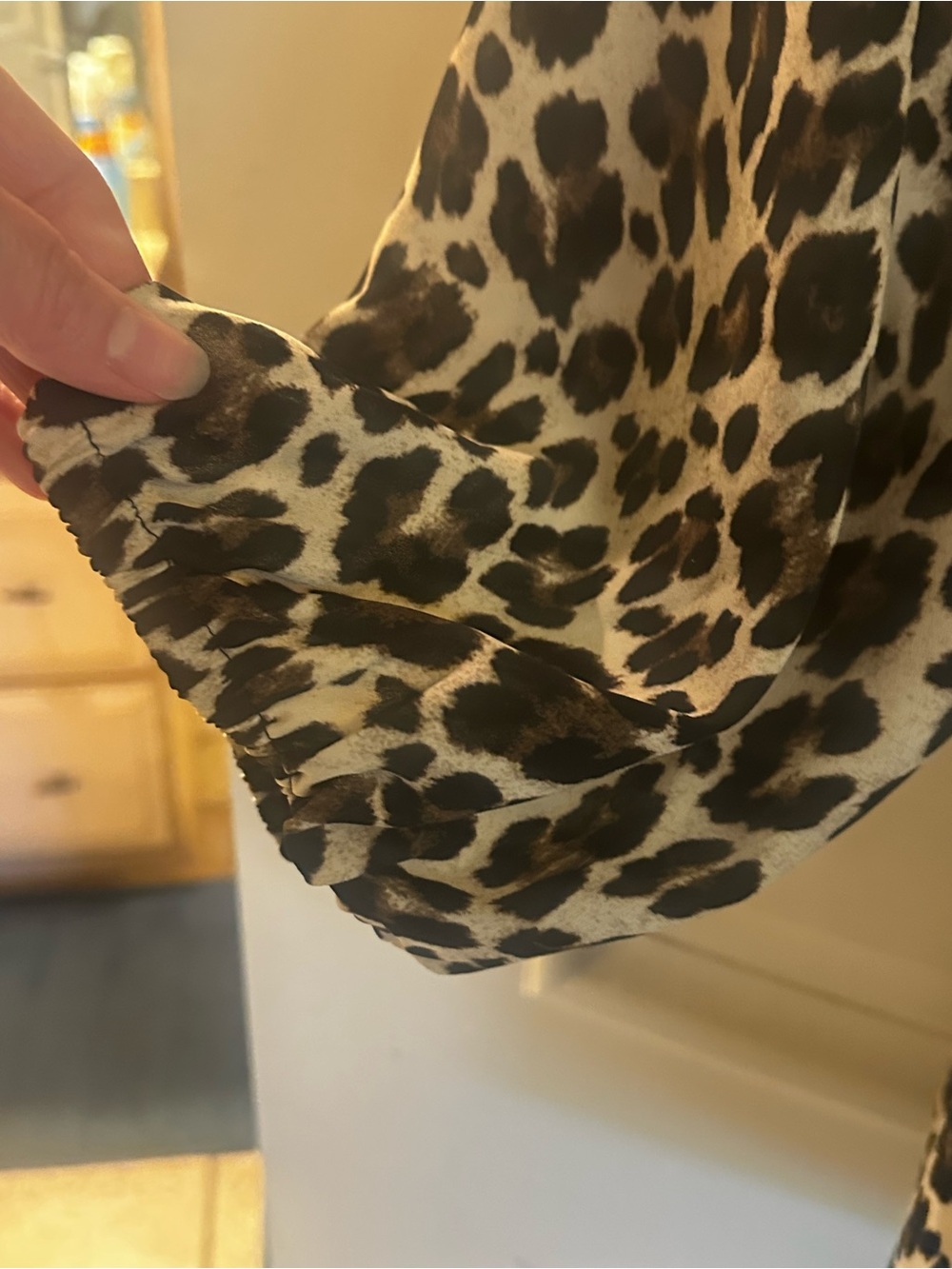 Vince Camuto Leopard Print Blouse - Picture 8 of 14
